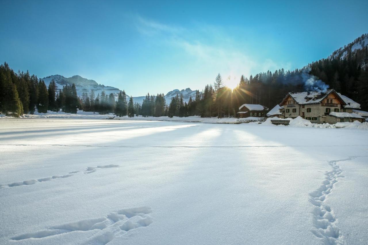 Rifugio Lago Nambino Madonna Eksteriør billede